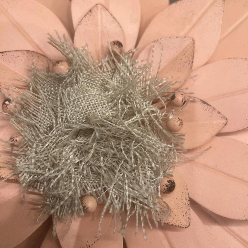 2-Metal Decorative Flower Wall Art  11